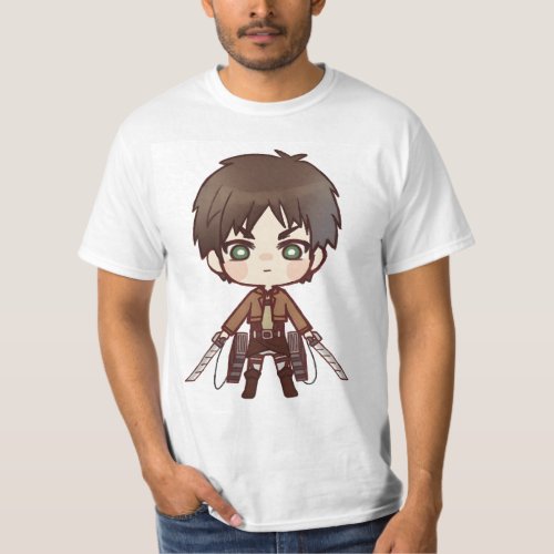 Eren Yeager with sword T_Shirt
