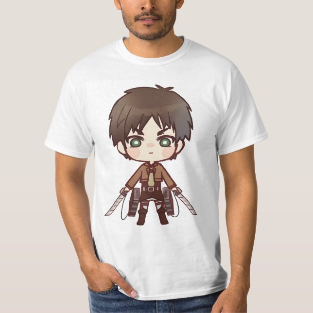 Eren Yeager with sword T-Shirt (Front)
