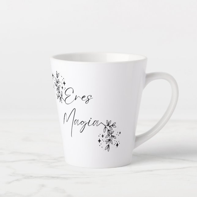 Eres Magia taza de café latte Mug (Right)