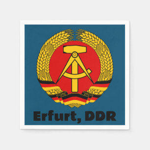Erfurt, DDR, GDR, Erfurt, East Germany Ossi Napkins