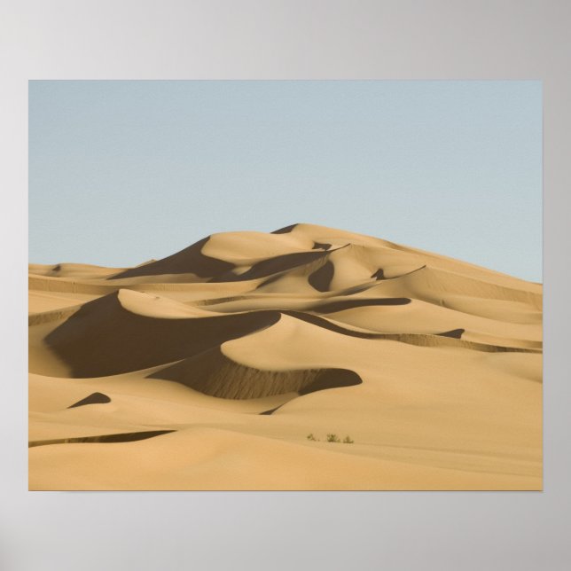 Erg Awbari, Sahara Desert, Fezzan, Libya. 4 Poster (Front)