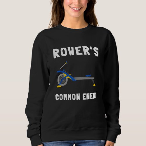 Erg Ergometer And Rowing Exercise Machine Rowing W Sweatshirt