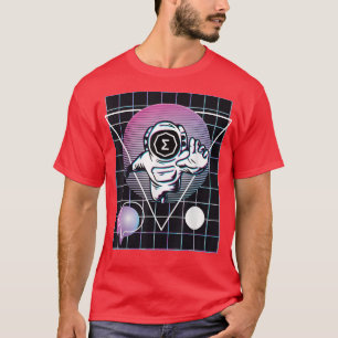 Ergo Crypto Astronaut Outer Space  T-Shirt