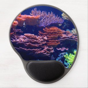 Ergonomic gel mouse pad, undersea scene pad
