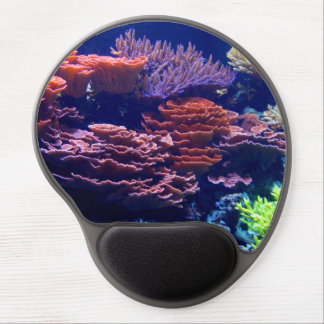 Ergonomic gel mouse pad, undersea scene pad