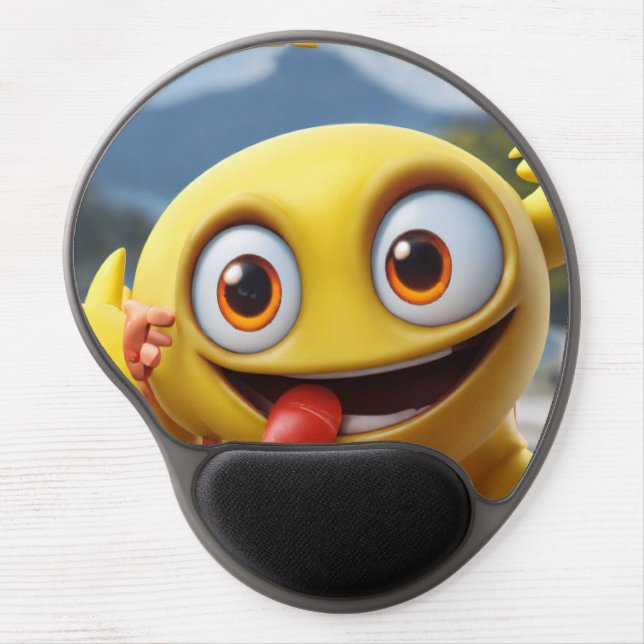 Ergonomic Gel Mousepad Elevate Your Workspace (Front)