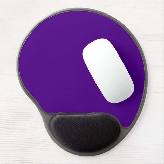 Ergonomic Purple Gel Mouse Pad (Left Side)