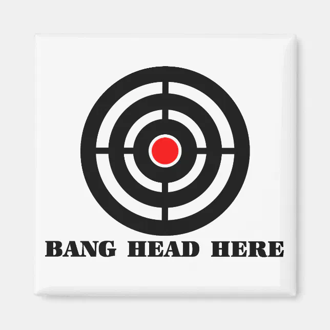 Curated visual reference: Ergonomic Stress Reduction Items For Households With Multiple Pets Reference: Ergonomic Stress Relief Bang Head Here Magnet