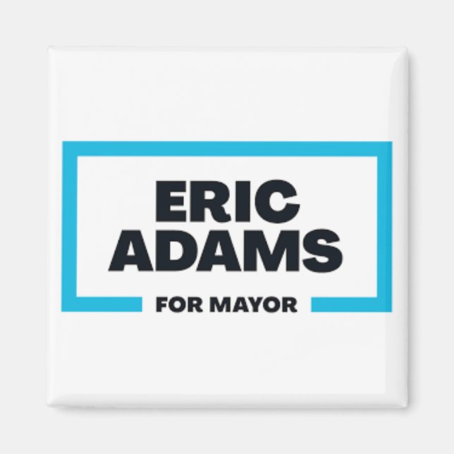 Eric Adams For New York City Mayor Magnet (Front)