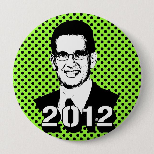 Eric Cantor 2012 Button (Front)
