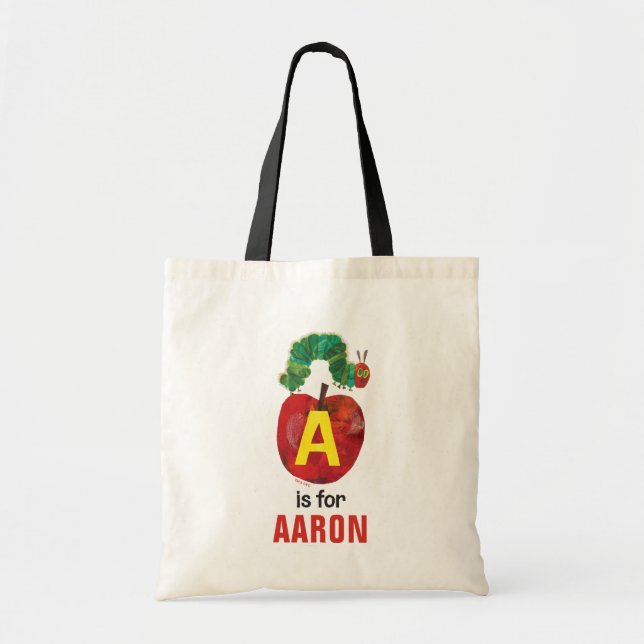 Eric Carle | A is For Apple Tote Bag (Front)