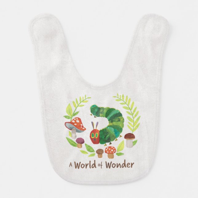 Eric Carle | A World of Wonder Baby Bib (Front)