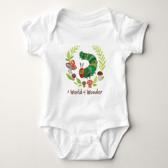 Eric Carle | A World of Wonder Baby Bodysuit (Front)