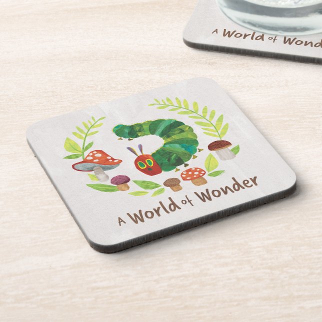 Eric Carle | A World of Wonder Beverage Coaster (Left Side)