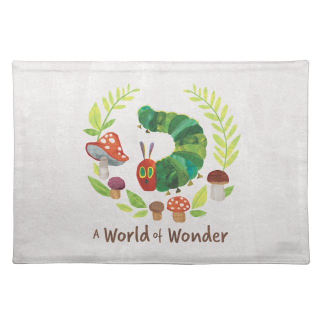 Eric Carle | A World of Wonder Cloth Placemat (Front)