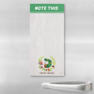 Eric Carle   A World of Wonder Magnetic Notepad