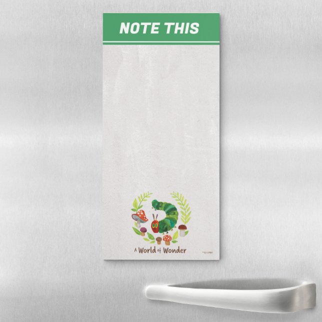 Eric Carle | A World of Wonder Magnetic Notepad (In Situ)