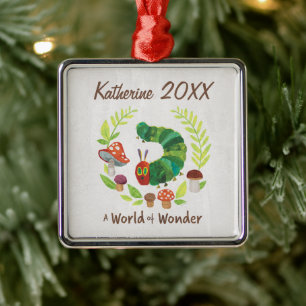 Eric Carle A World of Wonder Metal Ornament