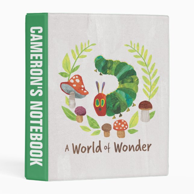 Eric Carle | A World of Wonder Mini Binder (Front/Spine)