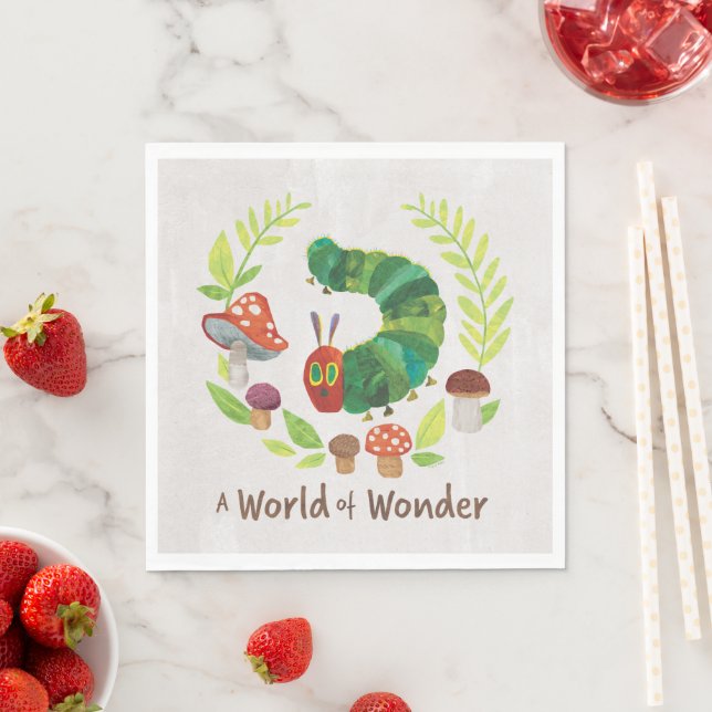 Eric Carle | A World of Wonder Napkins (Insitu)