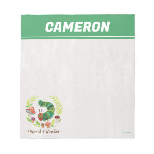 Eric Carle A World of Wonder Notepad
