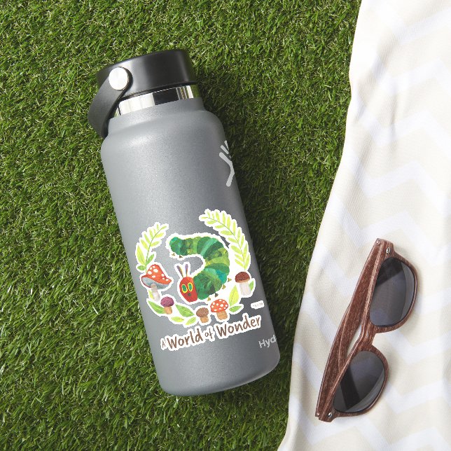Eric Carle | A World of Wonder Sticker (HydroFlask Insitu)
