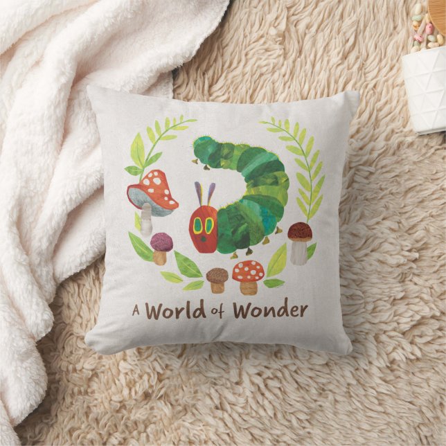 Eric Carle | A World of Wonder Throw Pillow (Blanket)