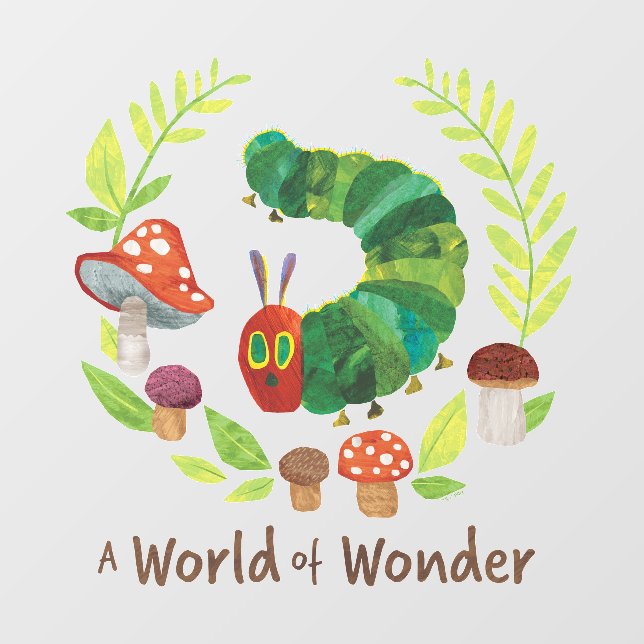 Eric Carle | A World of Wonder Wall Decal (Front)