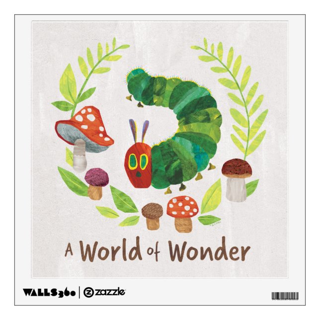 Eric Carle | A World of Wonder Wall Decal (Front)