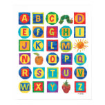 Eric Carle | Alphabet Blocks Pattern Poster Eric Carle | Alphabet Blocks Pattern Poster