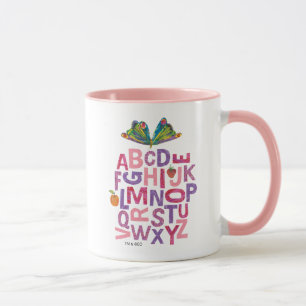 Eric Carle Alphabet Butterfly Pattern Mug