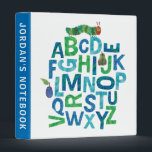 Eric Carle | Alphabet Caterpillar Letters Pattern 3 Ring Binder<br><div class="desc">Teach and inspire with Eric Carle’s Alphabet Caterpillar Letters Pattern design. This playful and educational artwork features the iconic caterpillar from The Very Hungry Caterpillar intertwined with the alphabet, rendered in Eric Carle’s signature hand-painted style. Bright, vibrant letters are arranged in a whimsical pattern, creating a fun and engaging way...</div>
