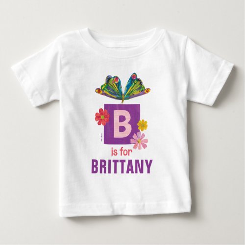 Eric Carle  B is For Butterfly Baby T_Shirt
