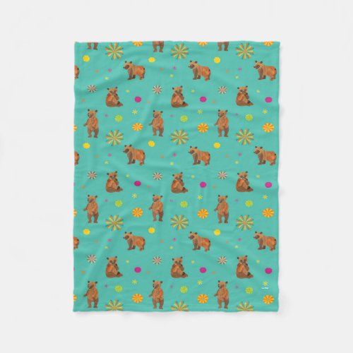 Eric Carle  Brown Bear _ Born to be Wild Fleece Blanket