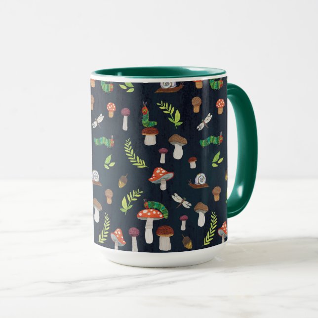 Eric Carle | Bugs and Mushrooms Pattern Mug (Front Right)