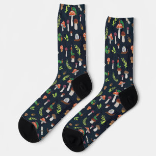 Eric Carle   Bugs and Mushrooms Pattern Socks