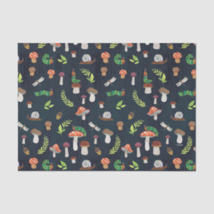 Eric Carle Bugs and Mushrooms Pattern Tissue Paper