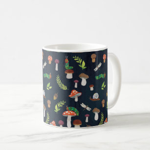 Eric Carle   Bugs & Mushrooms Pattern Coffee Mug