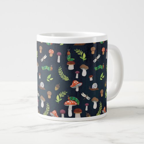 Eric Carle  Bugs  Mushrooms Pattern Giant Coffee Mug