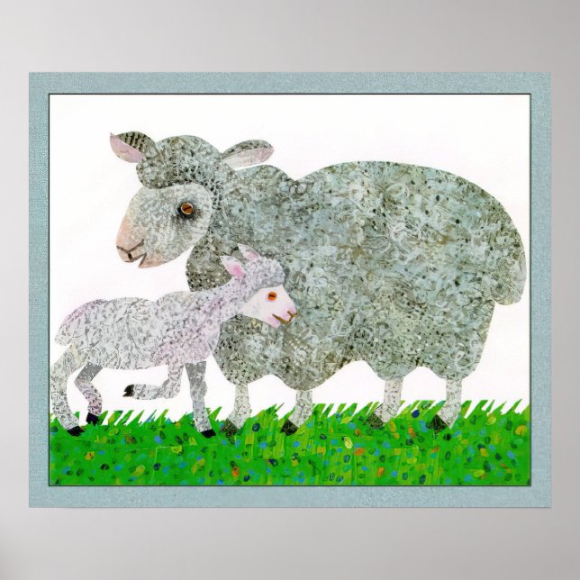 Eric Carle -  carleeric-sheep-sj-artfond Poster (Front)