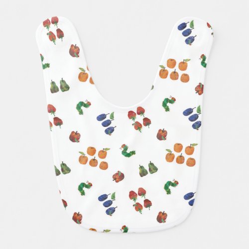 Eric Carle  Caterpillar and Fruit Pattern Bib