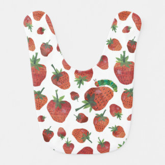Eric Carle | Caterpillar and Strawberry Pattern Baby Bib