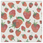 Eric Carle | Caterpillar and Strawberry Pattern Fabric