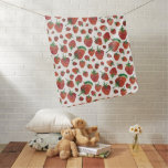 Eric Carle | Caterpillar and Strawberry Pattern Receiving Blanket