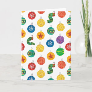 Eric Carle Caterpillar Christmas Pattern Card