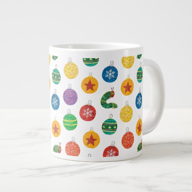 Eric Carle | Caterpillar Christmas Pattern Giant Coffee Mug (Front Right)