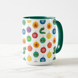Eric Carle Caterpillar Christmas Pattern Mug