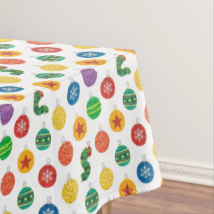 Eric Carle Caterpillar Christmas Pattern Tablecloth