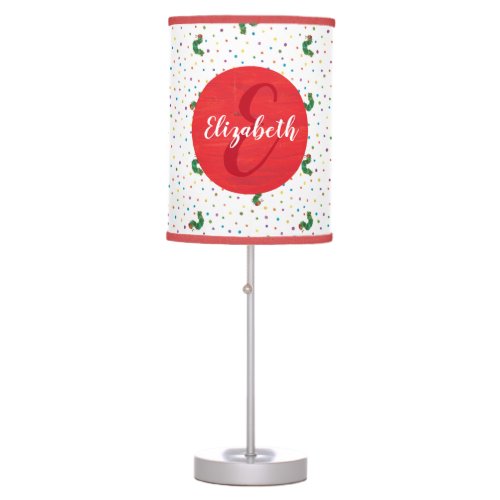 Eric Carle  Caterpillar  Dots Pattern Table Lamp