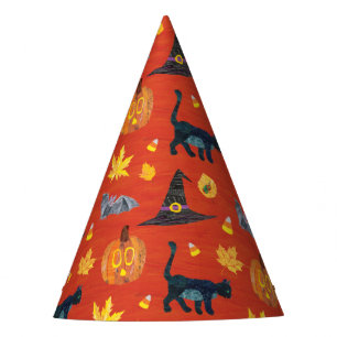 Eric Carle Caterpillar Halloween Pattern Party Hat
